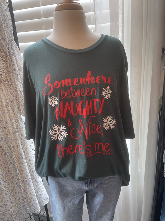 Plus Naughty & Nice Tee