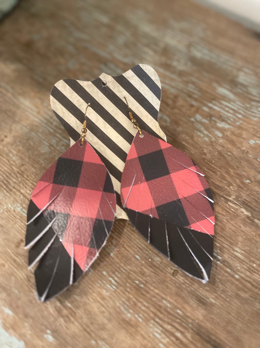 Buffalo Plaid Earrings