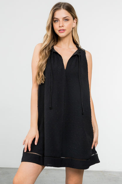 Sleeveless Textured Dress